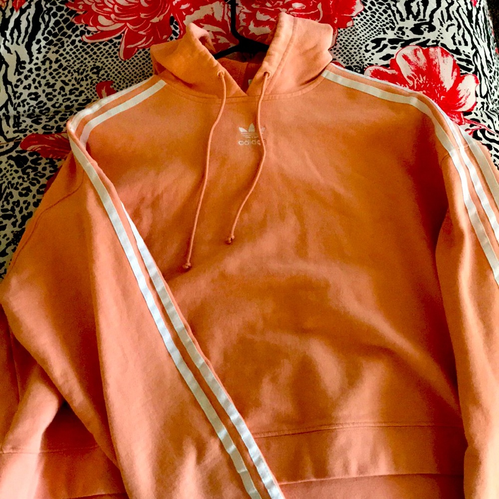 Cropped adidas hoodie